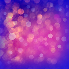 Blue bokeh background for seasonal, holidays, event celebrations and various design works