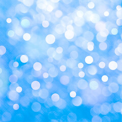 Blue bokeh background for seasonal, holidays, event celebrations and various design works
