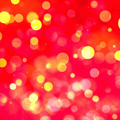 Red bokeh background for seasonal, holidays, event celebrations and various design works