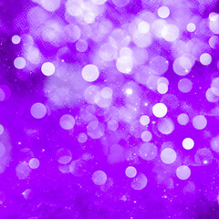 Purple bokeh background for seasonal, holidays, event celebrations and various design works