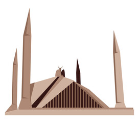faisal mosque pakistan monument