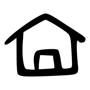 recommend clip art: doodle hand drawn homepage social media or website outline icon
