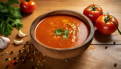 Turkish Gastronomy - Domates Corbasi - Tomato Soup