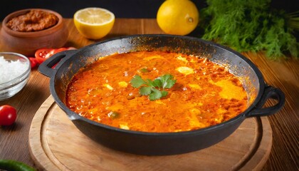 Turkish Gastronomy - Menemen - Scrambled Eggs with Tomatoes