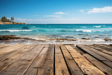 Oceanfront beauty. Landscape wallpaper