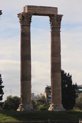 Fototapeta na wymiar templo olímpico de Zeus
