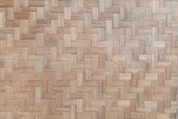 Natural Woven Bamboo Texture: Traditional Craftsmanship in Detail. 