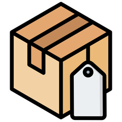 Labeling Outline Color Icon