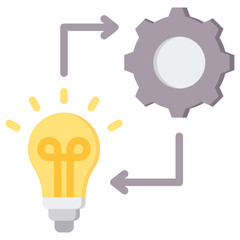 Implementation Flat Icon