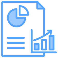 Unstructured Data Blue Icon