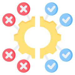 Disruptive Technology Flat Icon