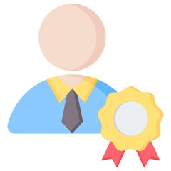 Professional Flat Icon