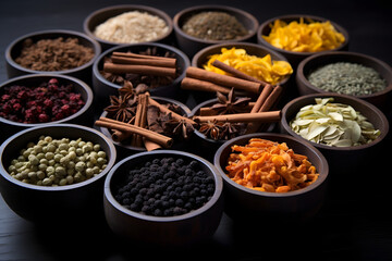 Gewürzvielfalt - Teegewürze in einer ansprechenden Präsentation für ein sinnliches Teegenusserlebnis