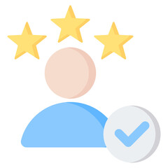Reputation Flat Icon