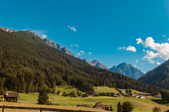 Alpine summer view near Mieders, Stubaital valley, Innsbruck, Austria