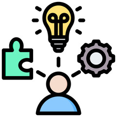 Abilities Outline Color Icon