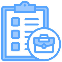 Requirement Blue Icon