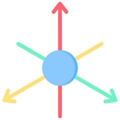 Accelerometer Flat Icon