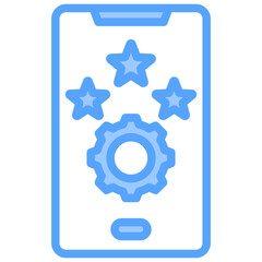 Features Blue Icon