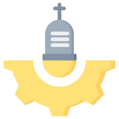 Industry Fatalities Flat Icon