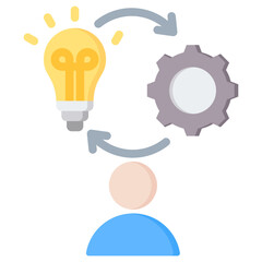 Initiative Flat Icon