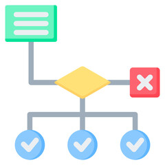 Methodology Flat Icon