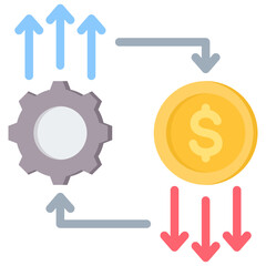 Efficiency Flat Icon
