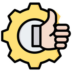Reliability Outline Color Icon