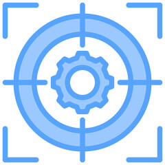 Focus Blue Icon