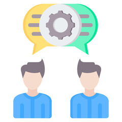 Assimilation Flat Icon