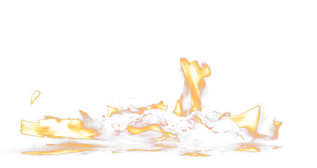 Fire Flames Blaze burn on black background isolated. Firing flaming on paper abstract texture. Fire...