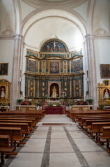 Chinchon Church in Spain