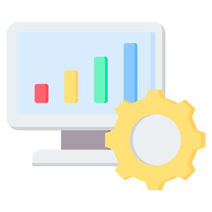 Data Management Flat Icon