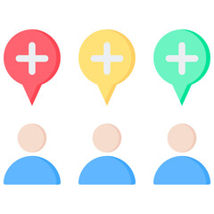 Obraz premium Demand Flat Icon