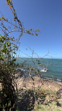 praia itacar&eacute; paraiso paisagem vertical