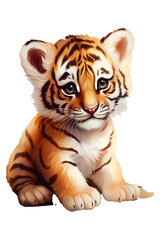 Obraz premium bengal tiger cub