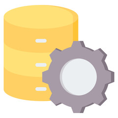 Cache Flat Icon © Uniconlabs