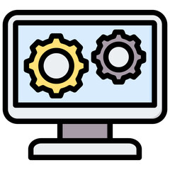 Software Outline Color Icon