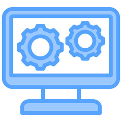 Software Blue Icon
