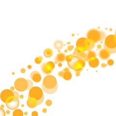 yellow glow light sparks, bokeh lights