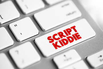Script Kiddie is someone that uses existing software to hack computer systems belonging to others,...