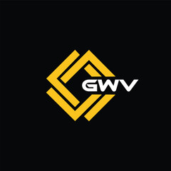 GWV letter design for logo and icon.GWV typography for technology, business and real estate brand.GWV monogram logo.