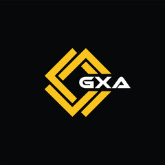 GXA letter design for logo and icon.GXA typography for technology, business and real estate brand.GXA monogram logo.