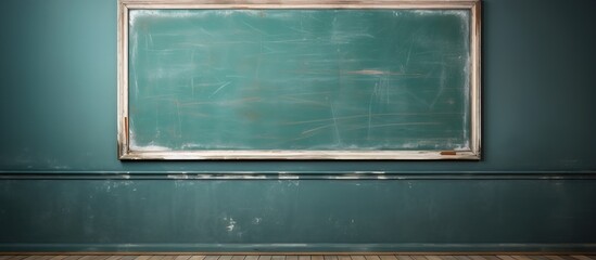 Blackboard with door frame high resolution and user friendly