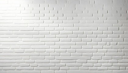 Obraz premium White brick wall texture background wallpaper, bright lightning, flat lay.