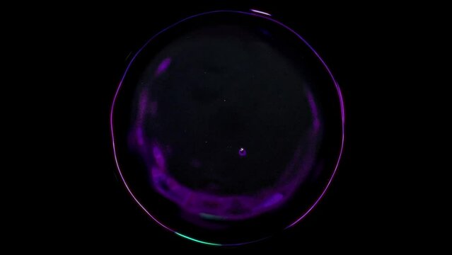Luminous And Dynamic Water Patterns Mesmerizing Cymatic Waves in Vivid Colors
