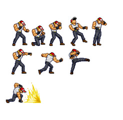 帽子男性格闘家04オール