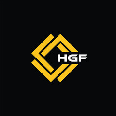 HGF letter design for logo and icon.HGF typography for technology, business and real estate brand.HGF monogram logo.
