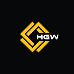 HGW letter design for logo and icon.HGW typography for technology, business and real estate brand.HGW monogram logo.