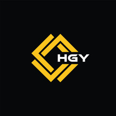 HGY letter design for logo and icon.HGY typography for technology, business and real estate brand.HGY monogram logo.